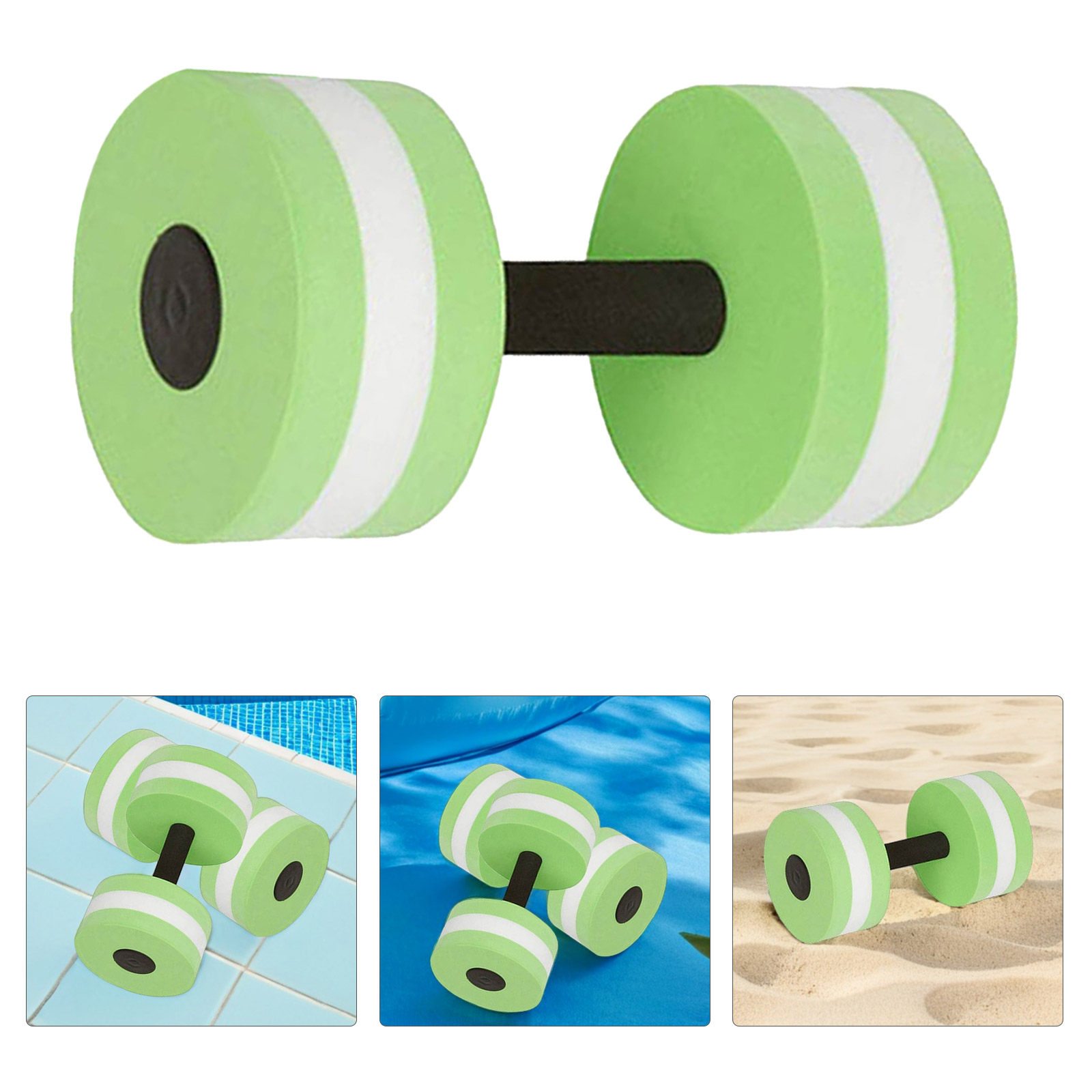 Aquatic Aerobics - 2Pcs Aquatic Exercise Dumbbells Eva Foam