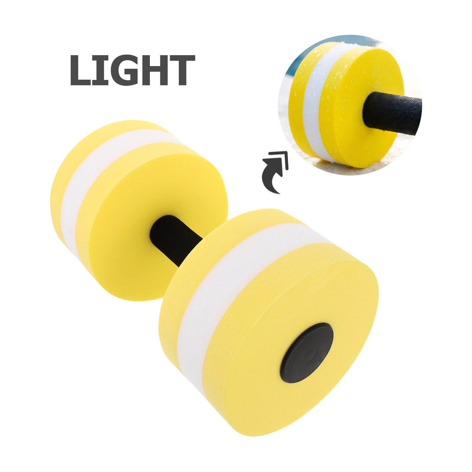 2Pcs Water Dumbbells Eva Float - đánh giá và giá Aquatic Aerobics