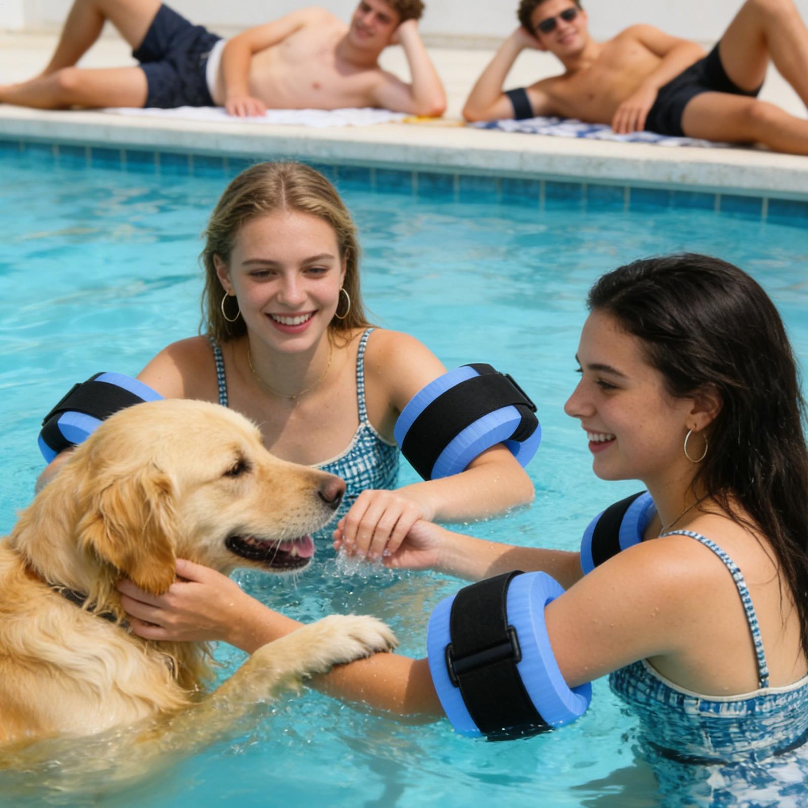 2pcs Foam Swimming Float Ring  - đánh giá và giá Aquatic Aerobics