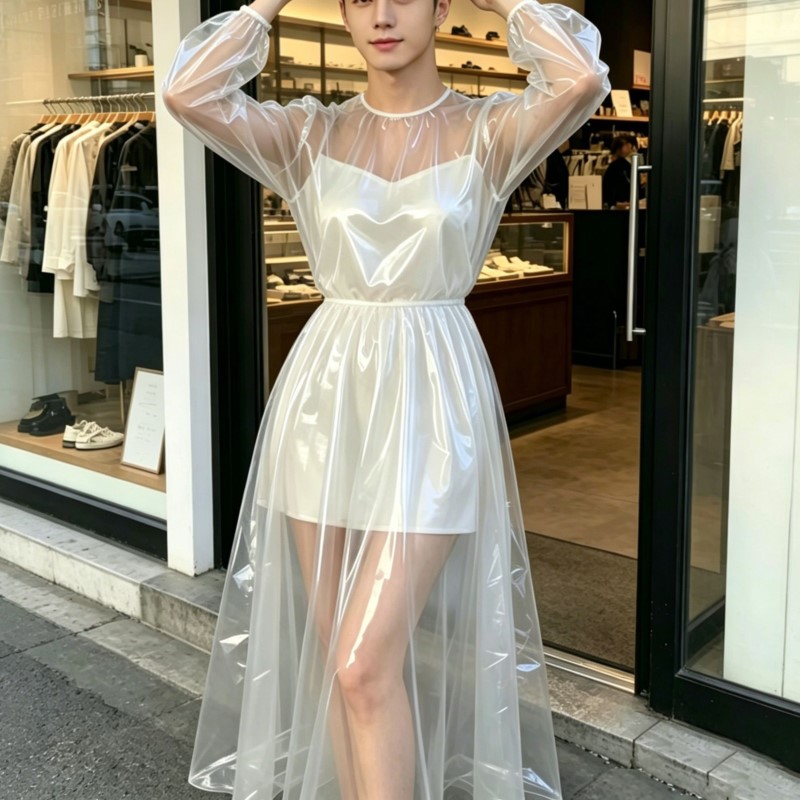 Men Women Transparent PVC Dres - đánh giá và giá Aqua Sports Club