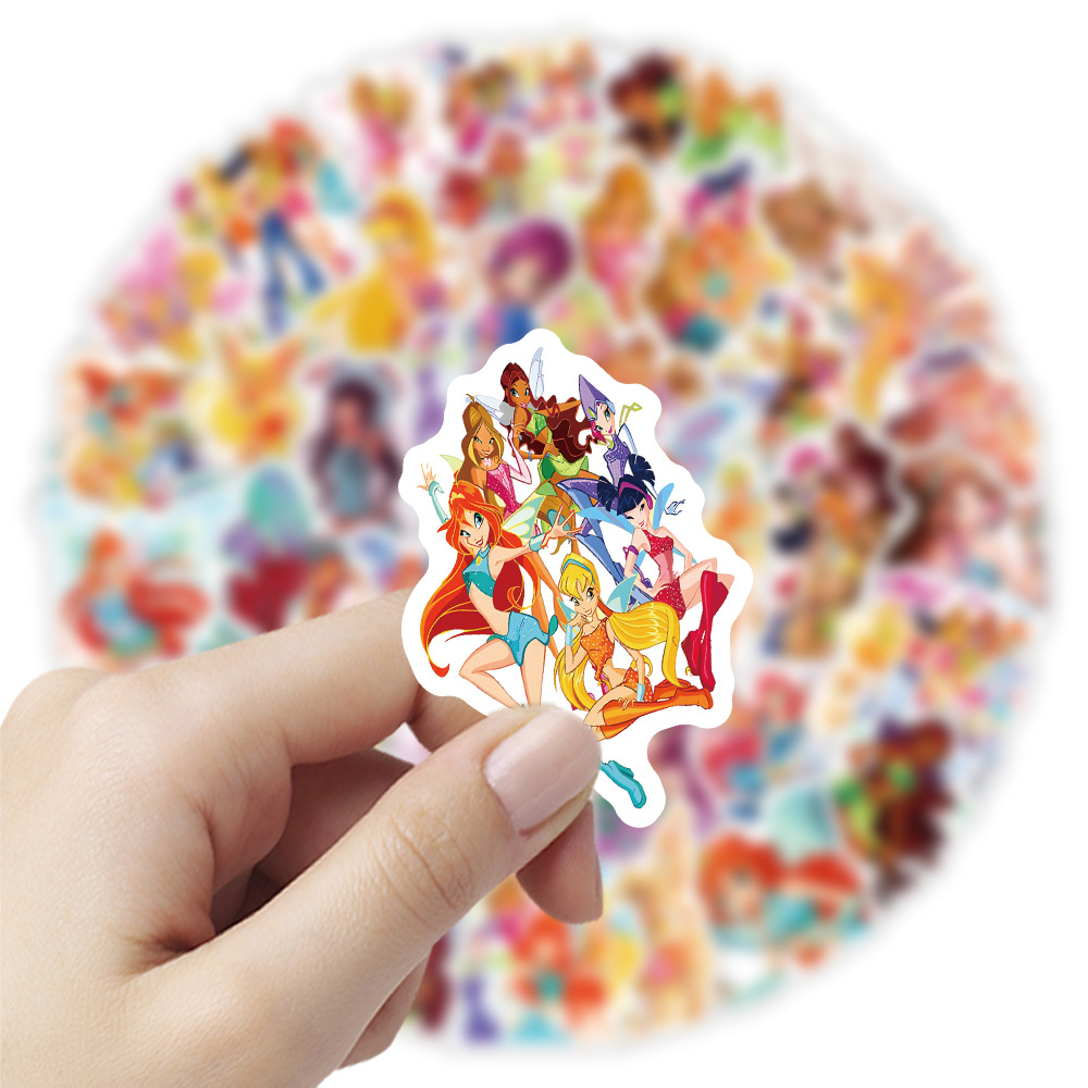 10/30/60PCS Winx Club Cartoon  - đánh giá và giá Aqua Sports Club