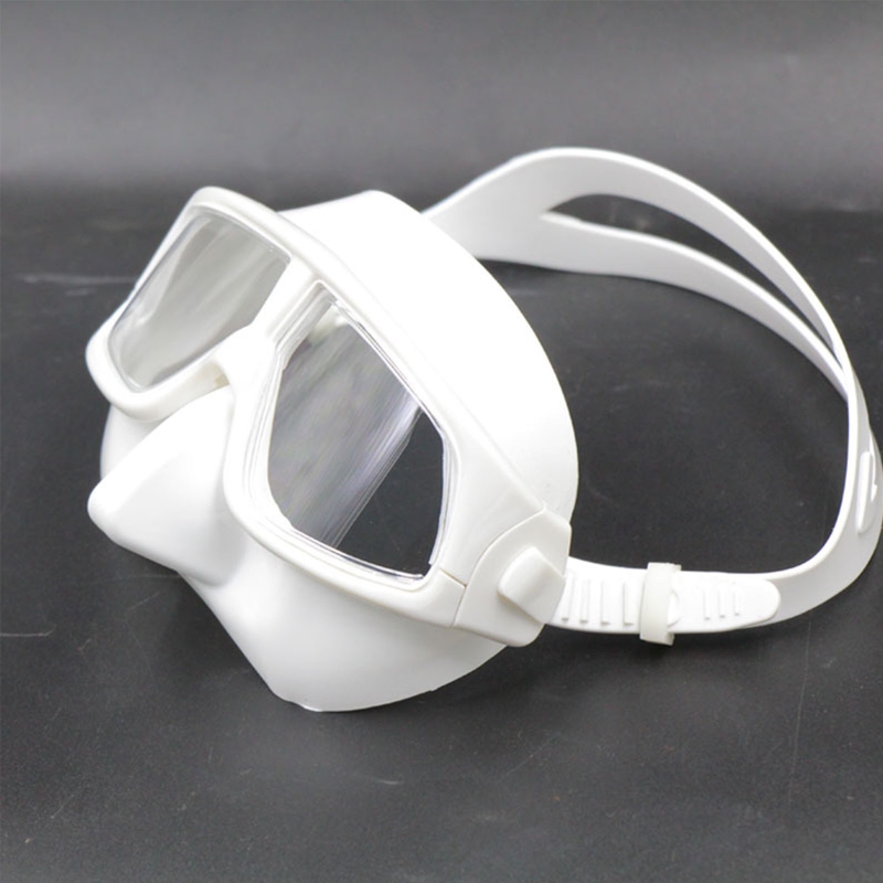 Mặt nạ ống thở có ống thở góc  - đánh giá và giá Freediving Mask Set