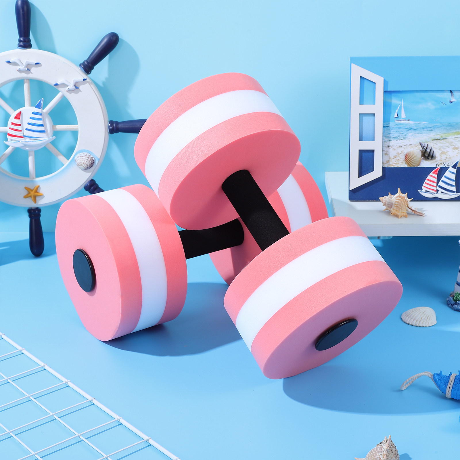 2Pcs Aquatic Water Dumbbells E - đánh giá và giá Aquatic Aerobics